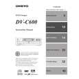 ONKYO DVC600 Owners Manual