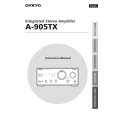 ONKYO A905TX Owners Manual