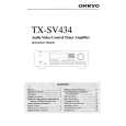 ONKYO TXSV434 Owners Manual