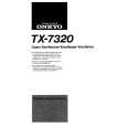 ONKYO TX-7320 Owners Manual