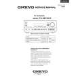 ONKYO TXSR701 Service Manual