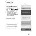 ONKYO HT-SR600 Owners Manual