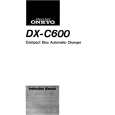 ONKYO DXC600 Owners Manual