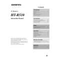 ONKYO HTR510 Owners Manual