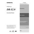 ONKYO DRS2.0 Owners Manual
