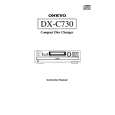 ONKYO DX-C730 Owners Manual