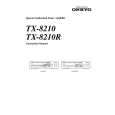 ONKYO TX8210 Owners Manual