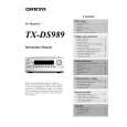 ONKYO TXDS989 Owners Manual