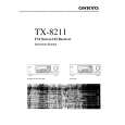 ONKYO TX-8211 Owners Manual