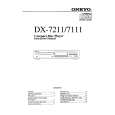 ONKYO DX7111 Owners Manual