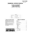 ONKYO TX84 Service Manual