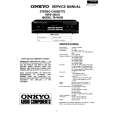 ONKYO TAW100 Service Manual