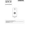 ONKYO SKW50 Owners Manual