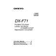 ONKYO DXF71 Owners Manual