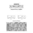 ONKYO A-9911 Owners Manual