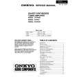 ONKYO TX8410 Service Manual