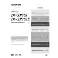 ONKYO DVSP303 Owners Manual