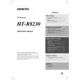 ONKYO HTR8230 Owners Manual