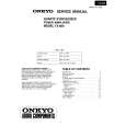ONKYO TX800 Service Manual